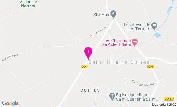Localisation Severine Lelong