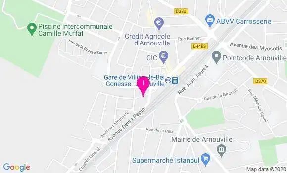 Localisation Rosaline Mbou Mbou