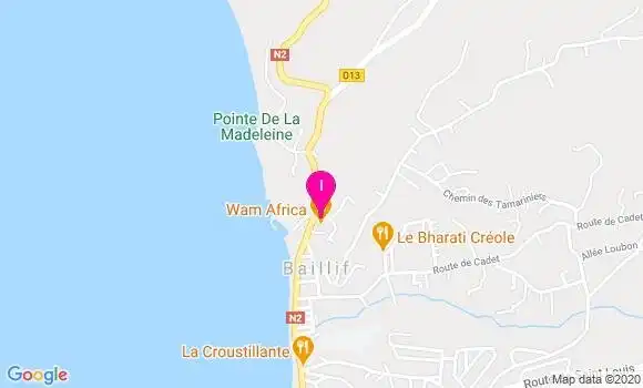 Localisation Marie Chantal Curier
