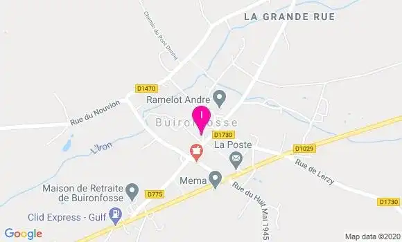 Localisation Lucie Collet