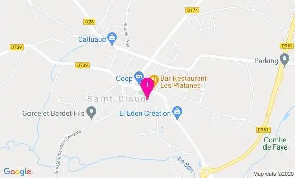 Localisation Anne Sophie Geay