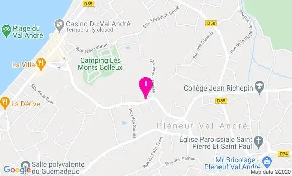 Localisation Charline Moigno