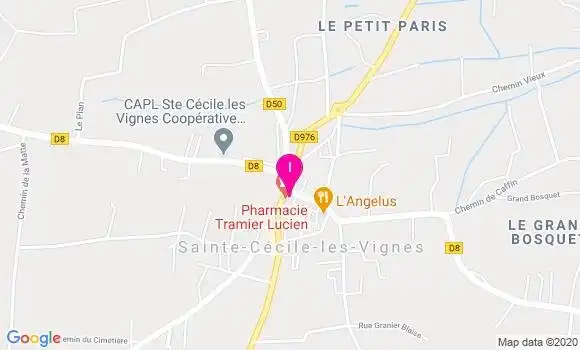 Localisation Pauline Benoit Bourchet