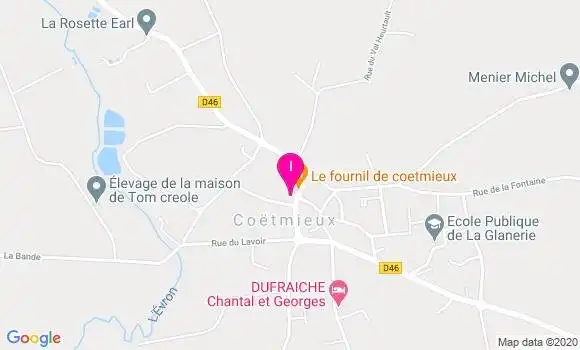Localisation Mariette Le Provost
