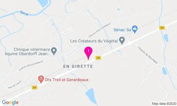 Localisation Sandrine Giana