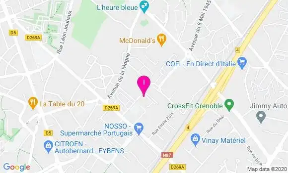 Localisation Karine Primon