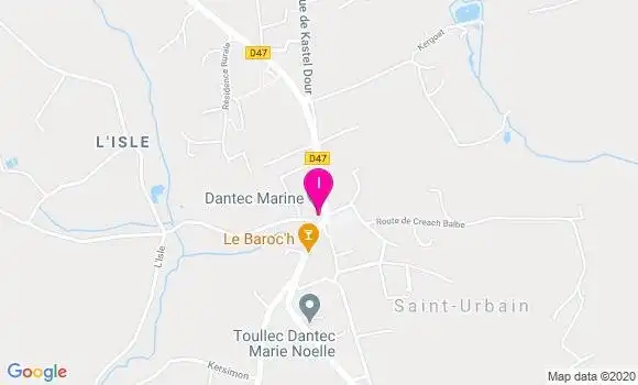 Localisation Morgane Le Bars