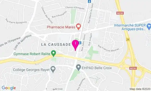 Localisation Virginie Essouda Dubuc