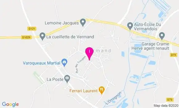 Localisation Severine Testart