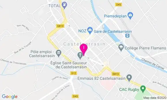 Localisation Amelie Buisson