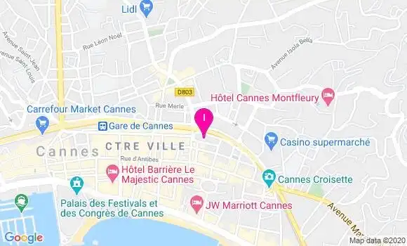Localisation Sandrine Bosio