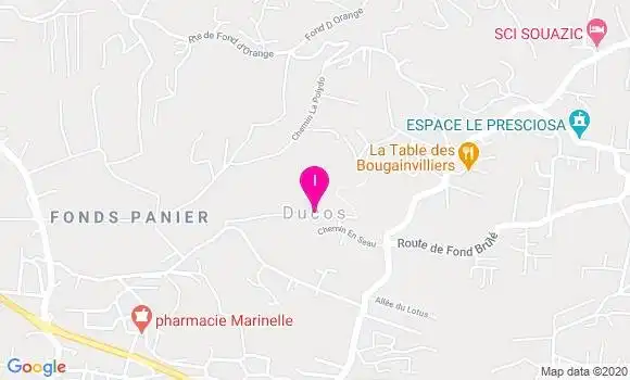 Localisation Orietta Edwiges
