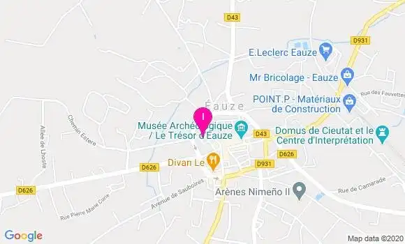 Localisation Marie Eve Begon