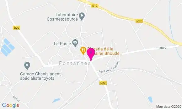 Localisation Anne Duthil