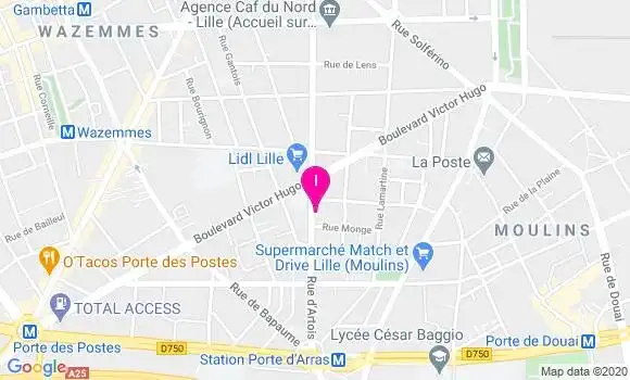 Localisation Maxime Galloo