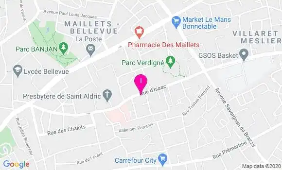 Localisation Lucile Chartier