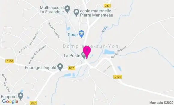 Localisation Laura Le Prevost