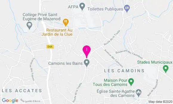 Localisation Nelly Hugon