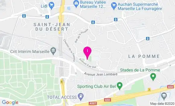 Localisation Marcelle Corcos