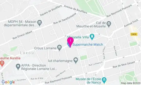 Localisation Marc Pierre