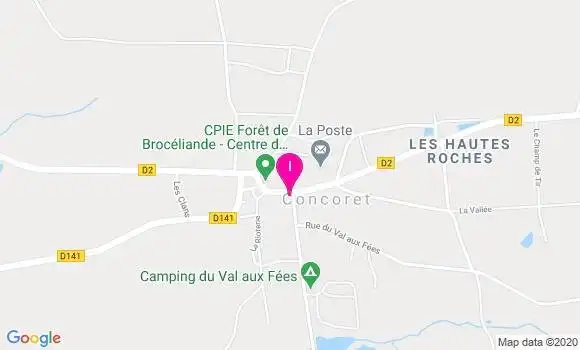Localisation Chloe Rouaud