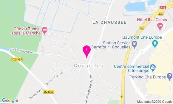 Localisation Julie Roegis