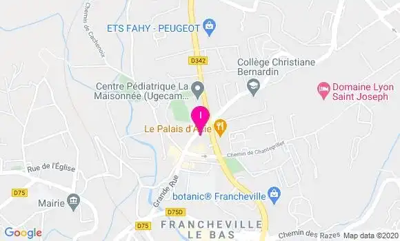 Localisation Alexandre Maes