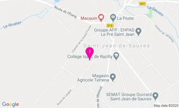 Localisation Celine Ouvrard