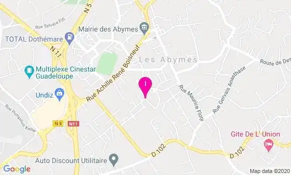 Localisation Gina Elisa