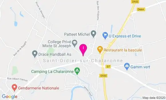 Localisation Christophe Chaury