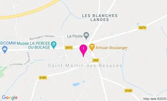 Localisation Isabelle Pesnel
