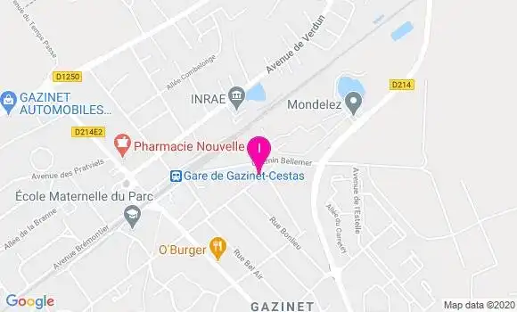Localisation Lucie Grellier