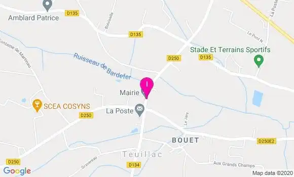 Localisation Christelle Derche