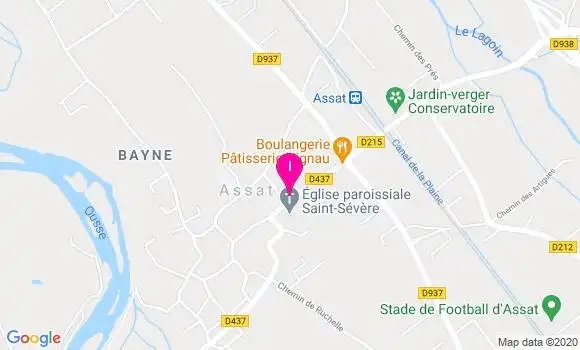 Localisation Celine Bonnasse Gahot