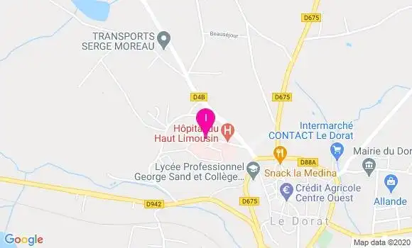 Localisation Gaelle Martin