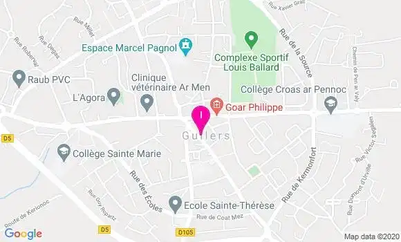 Localisation Auriane Prodhomme
