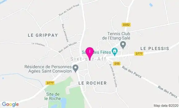 Localisation Genia Trouve