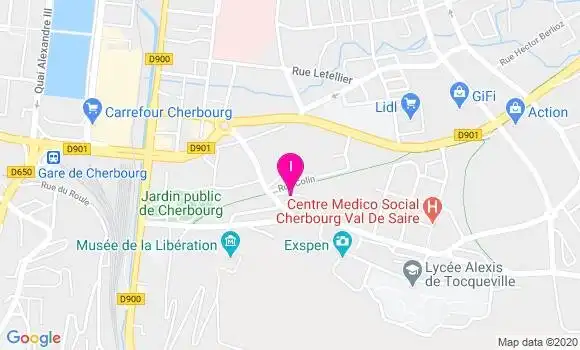 Localisation Virginie Larouanne