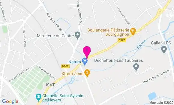 Localisation Najim Lazaar