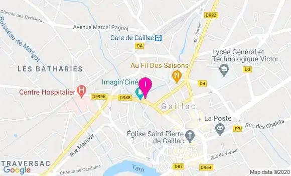 Localisation Joelle Fioret