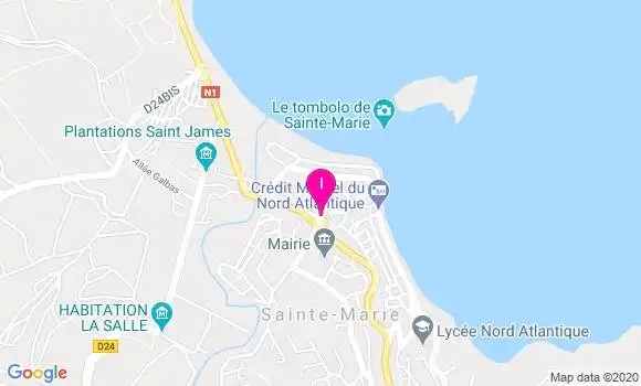 Localisation Virginie Glaucus