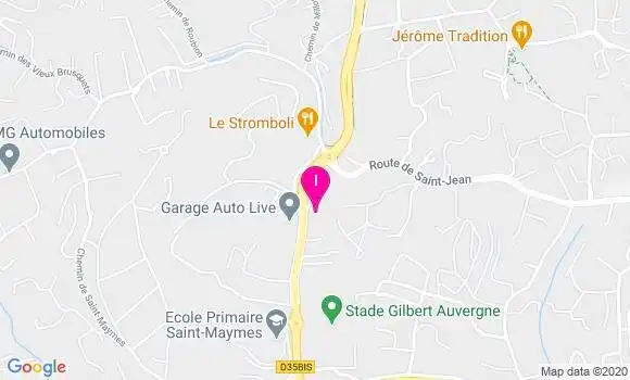 Localisation Nathalie Fugairon