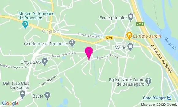 Localisation Evangeline Mas
