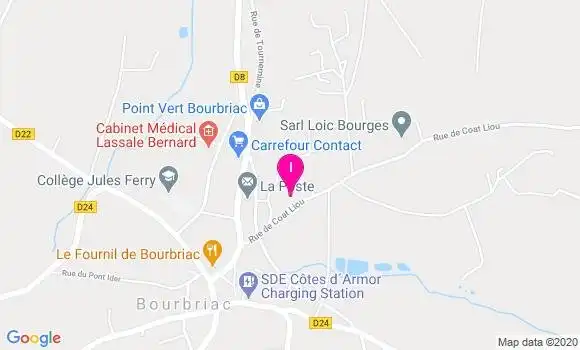 Localisation Isabelle Caignard