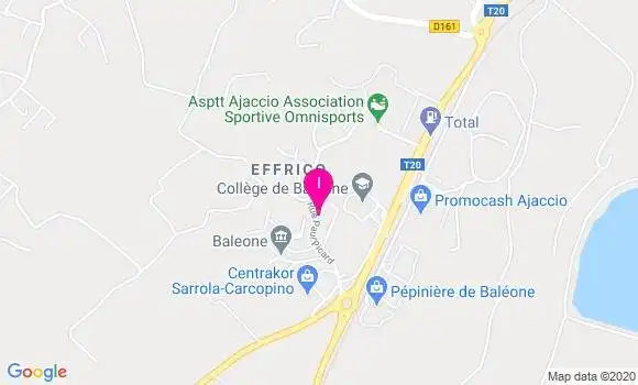 Localisation Marie Josephine Andarelli