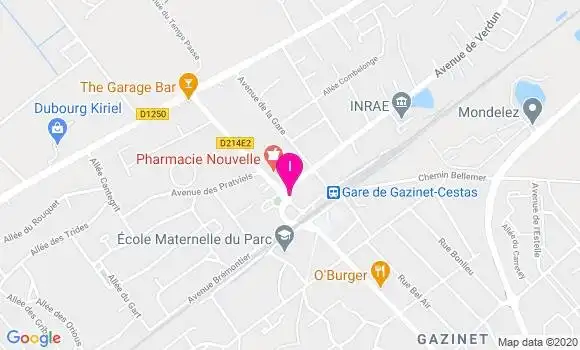 Localisation Marion Geslot
