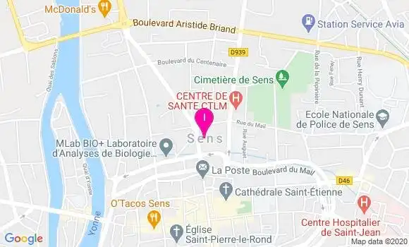 Localisation Mathilde Barbier
