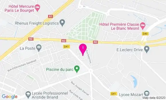 Localisation Amel Senoussi