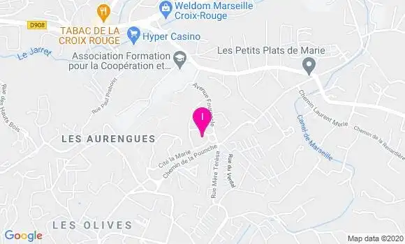 Localisation Aline Contassot