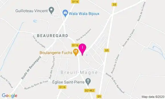 Localisation Francois Taussac